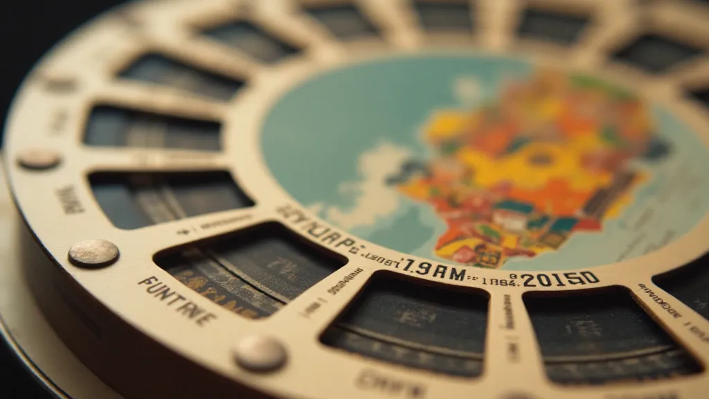 Detailed view of a View-Master reel