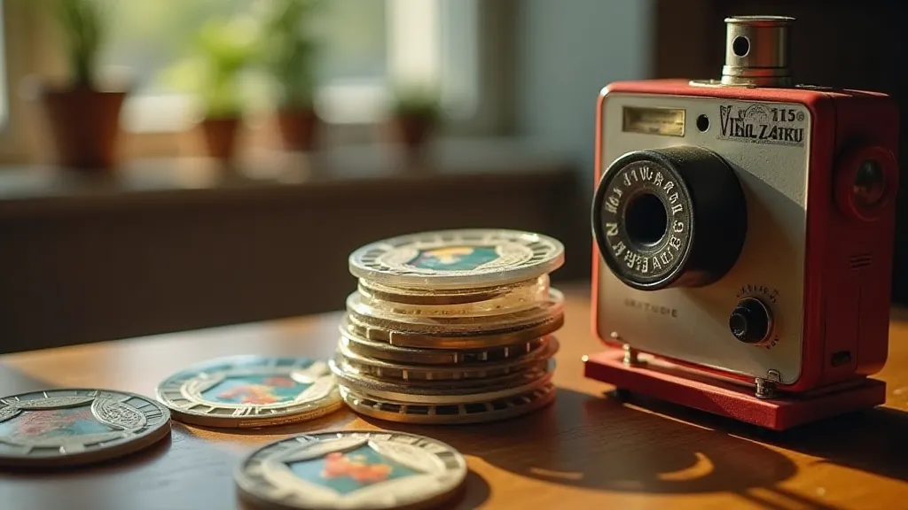 Vintage View-Master viewer and reels