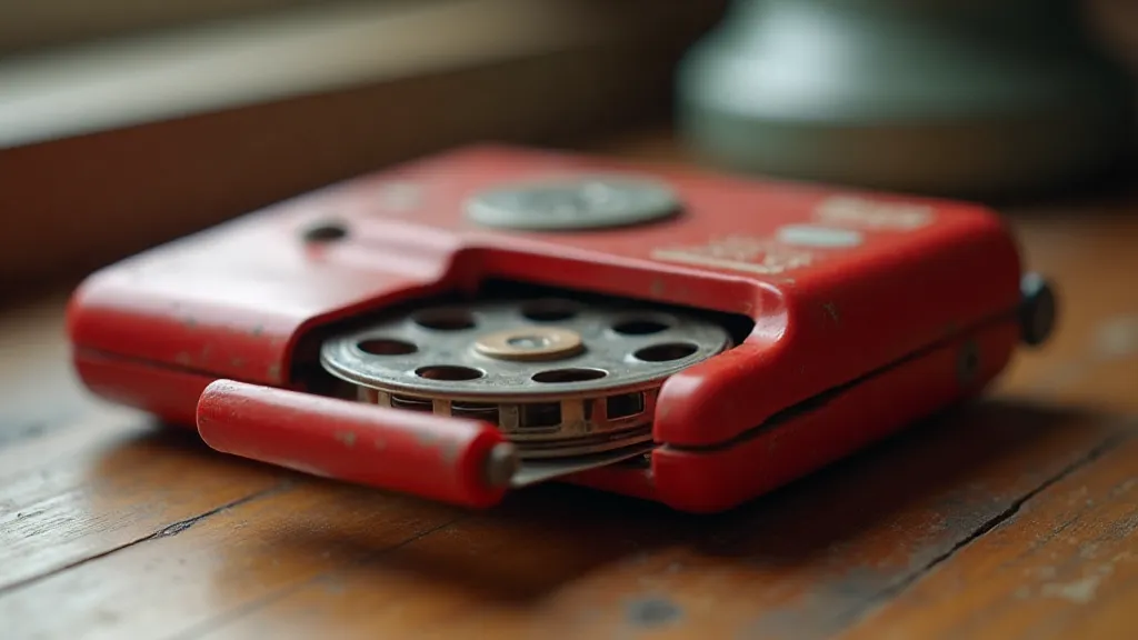 Vintage red View-Master viewer