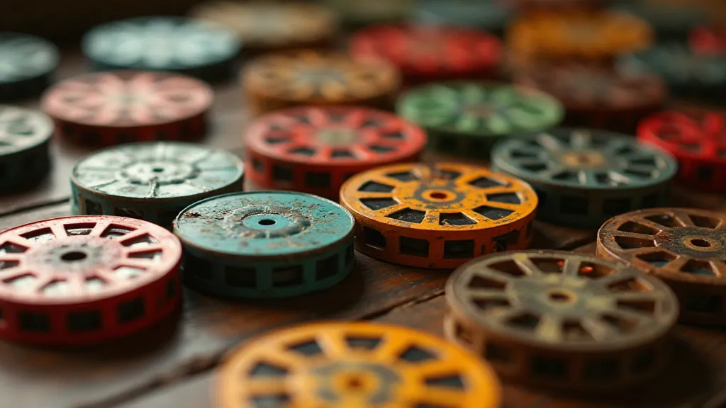Collection of vintage View-Master reels
